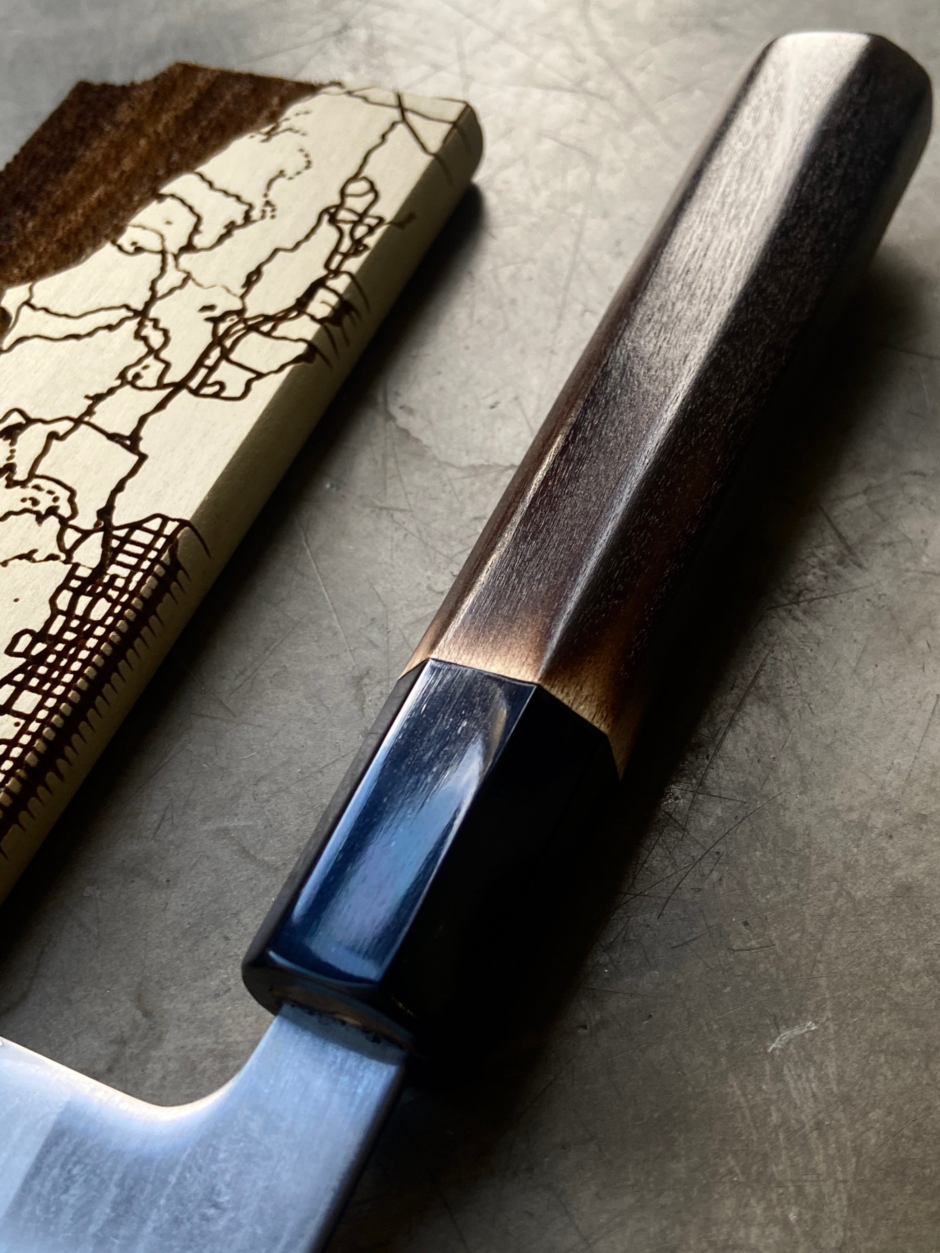 Instagram Special - Ikazuchi 240mm Stainless Clad White #1 Wa-Gyuto ver. 2
