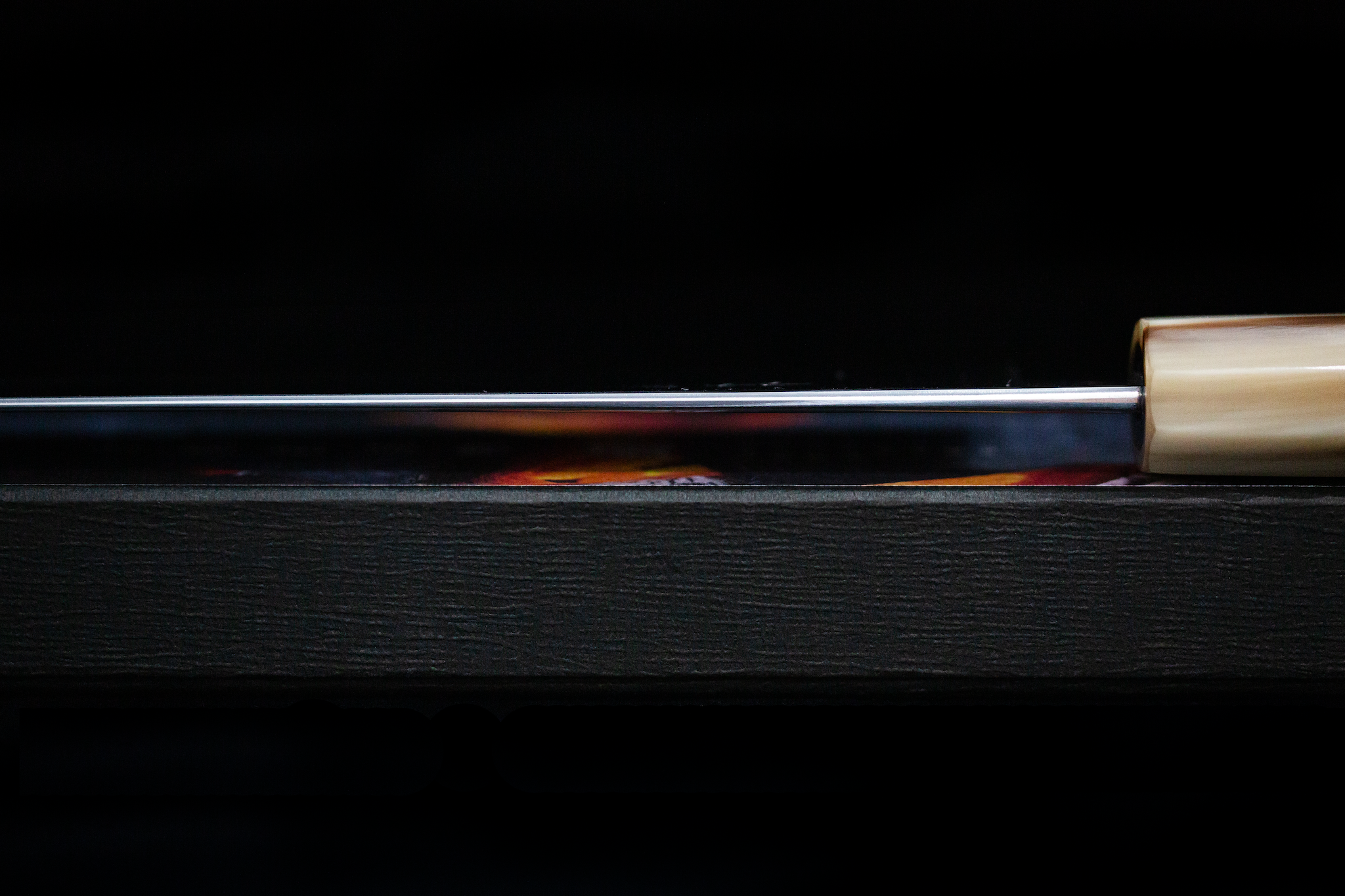 Zakuri 240mm Blue Super Migaki Wa-Gyuto (Ebony Handle)