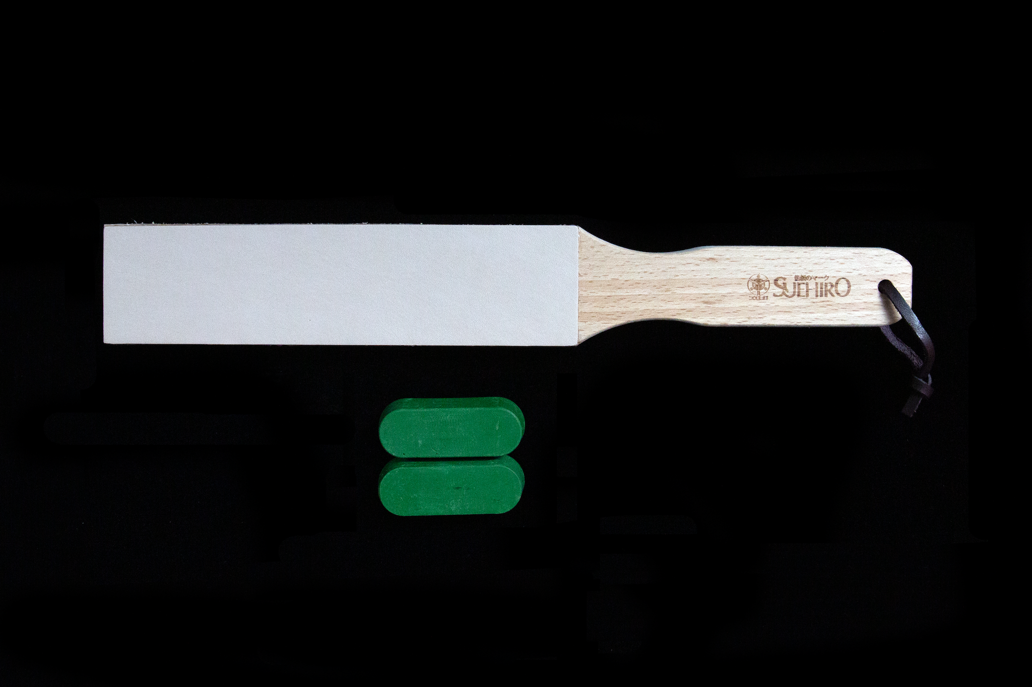 Leather Paddle Strop - Short - Japanese Knife Imports