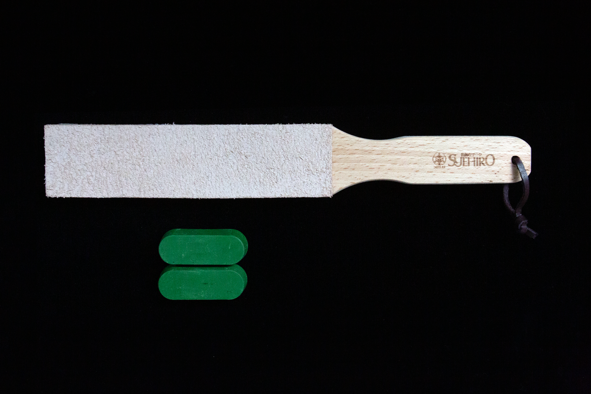 Leather Paddle Strop - Short