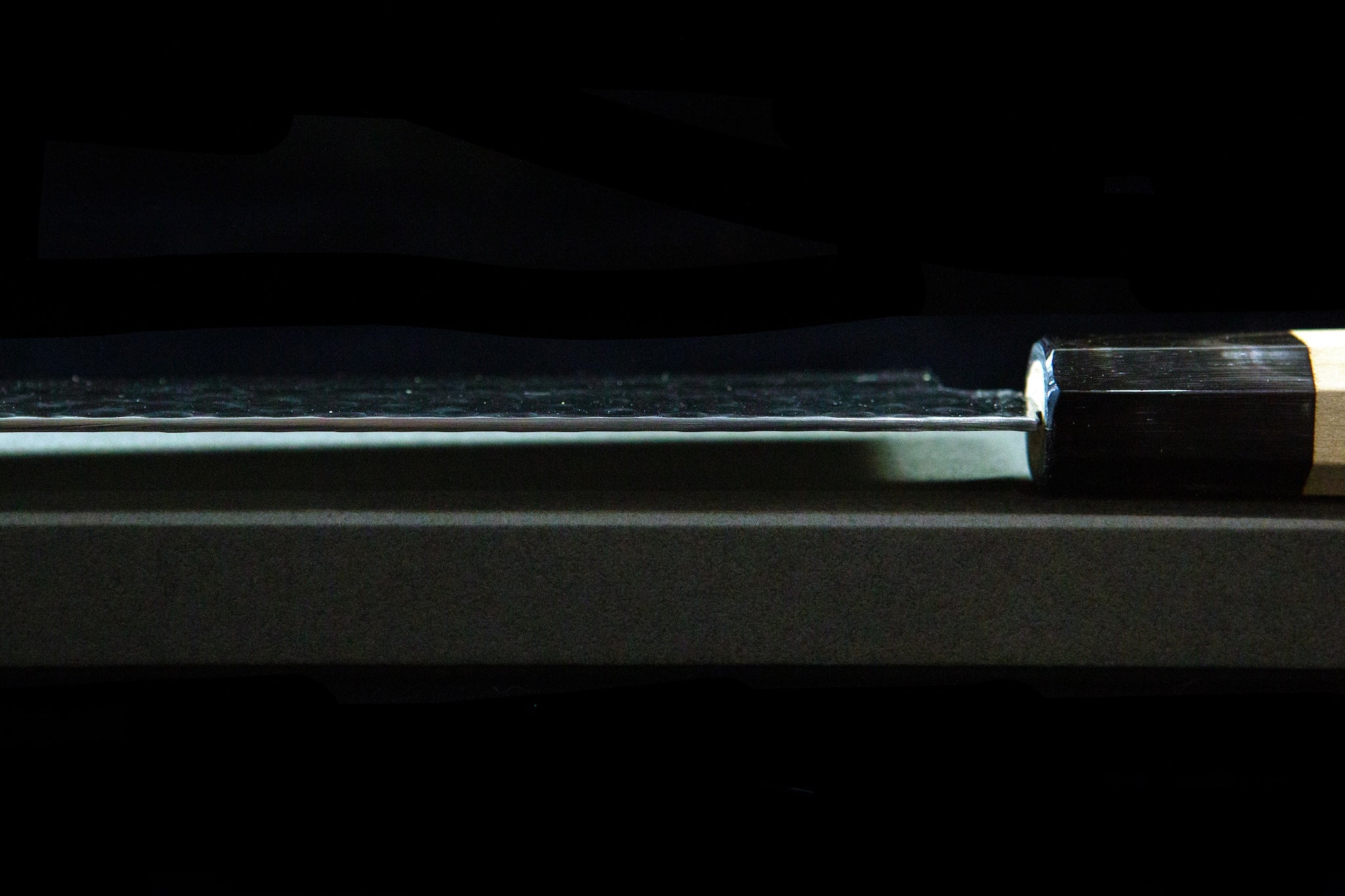 Gonbei 210mm Hammered Damascus Wa-Gyuto