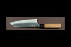 Yoshimi Echizen 165mm Stainless Clad White #2 Migaki Santoku