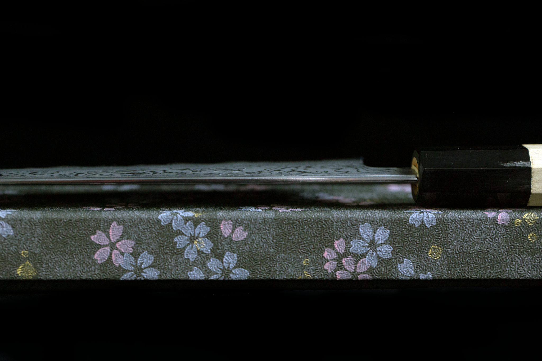 Tangetsu 210mm Blue #1 Suminagashi Wa-Gyuto