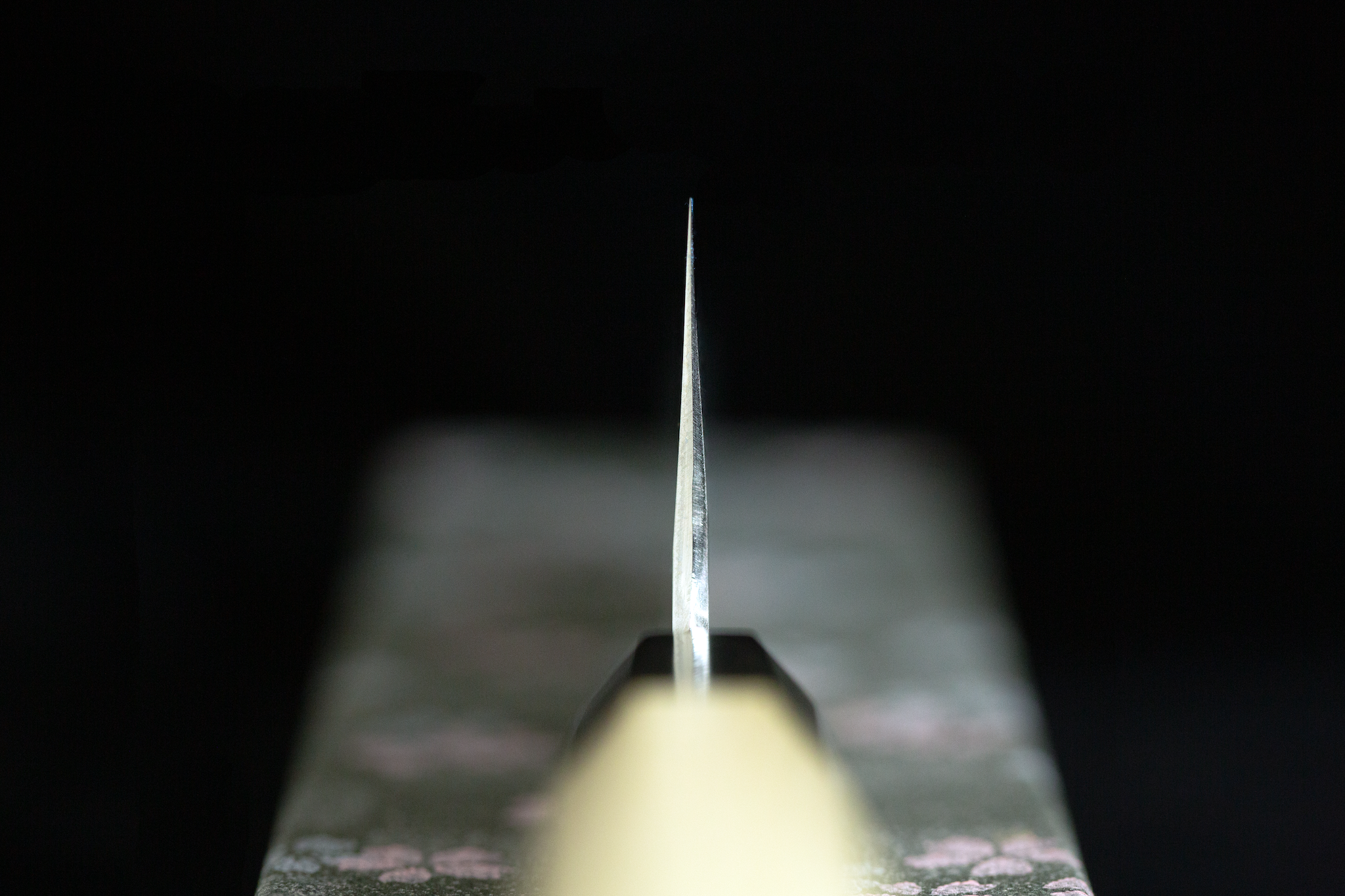Tangetsu 210mm Blue #1 Suminagashi Wa-Gyuto