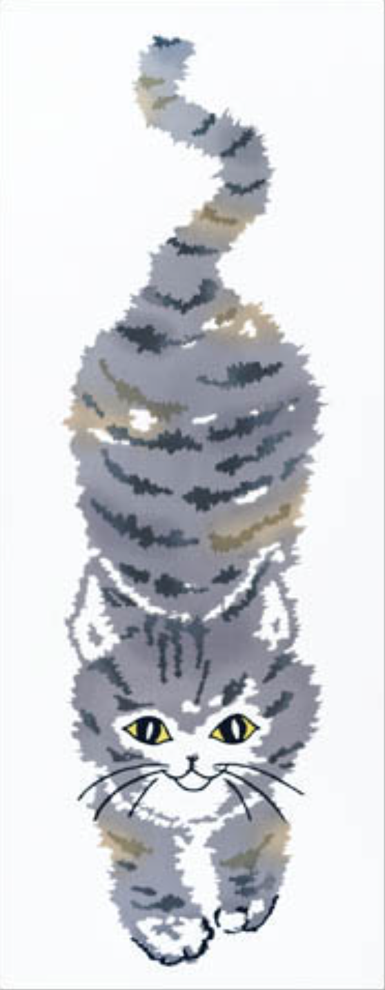 Tenugui - Neko (Cat)