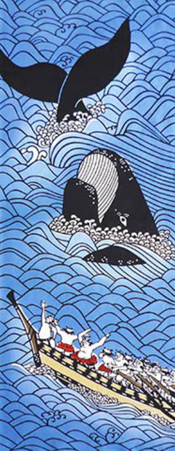 Tenugui - Whaling