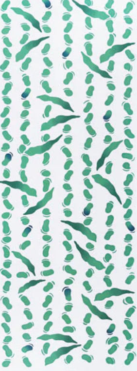 Tenugui - Soramame (Fava Beans)