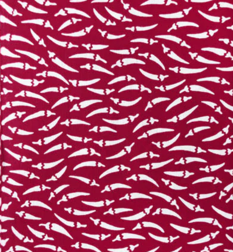 Tenugui - Togarashi (Chili Peppers)