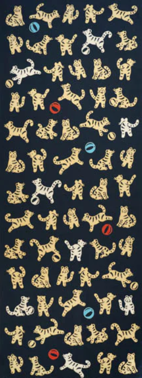 Tenugui - Tora (Tiger)