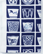 Tenugui - Sobachoko (Sake Cups)