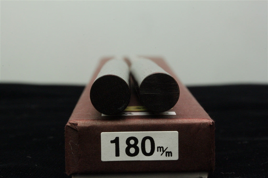 Stainless Steel Moribashi - 180mm Round Ebony