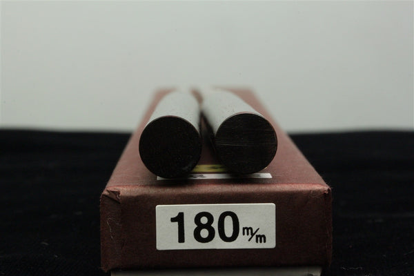 Stainless Steel Moribashi - 180mm Round Ebony