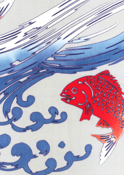 Tenugui - Tai (Sea Bream)