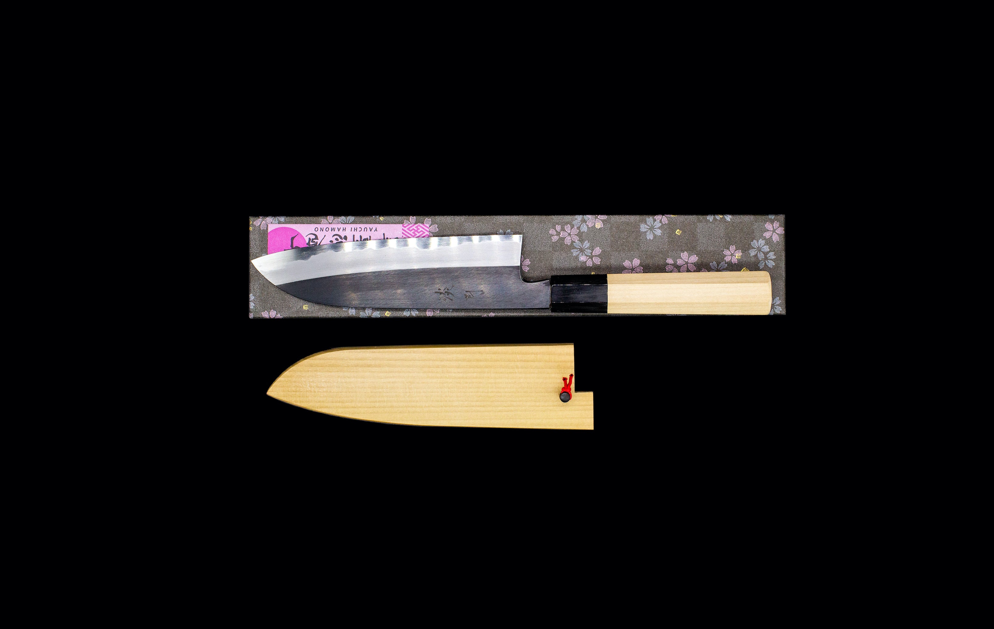 Tangetsu 180mm White #1 Kurouchi Wa-Santoku