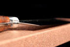 Gesshin Ittetsu 210mm White #2 Honyaki Gyuto with Desert Ironwood Handle