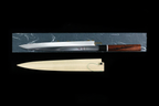 Gesshin Stainless Damascus 270mm Yanagiba