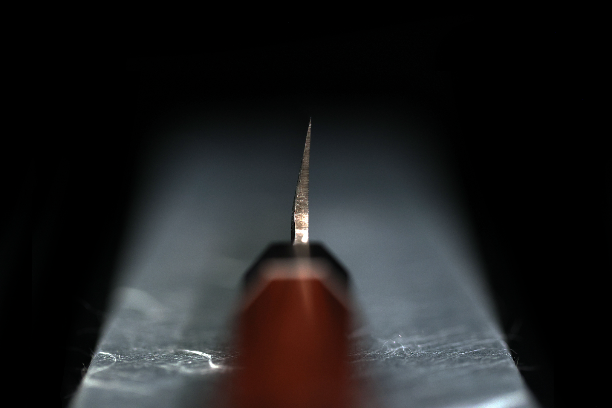 Gesshin Stainless Damascus 300mm Yanagiba