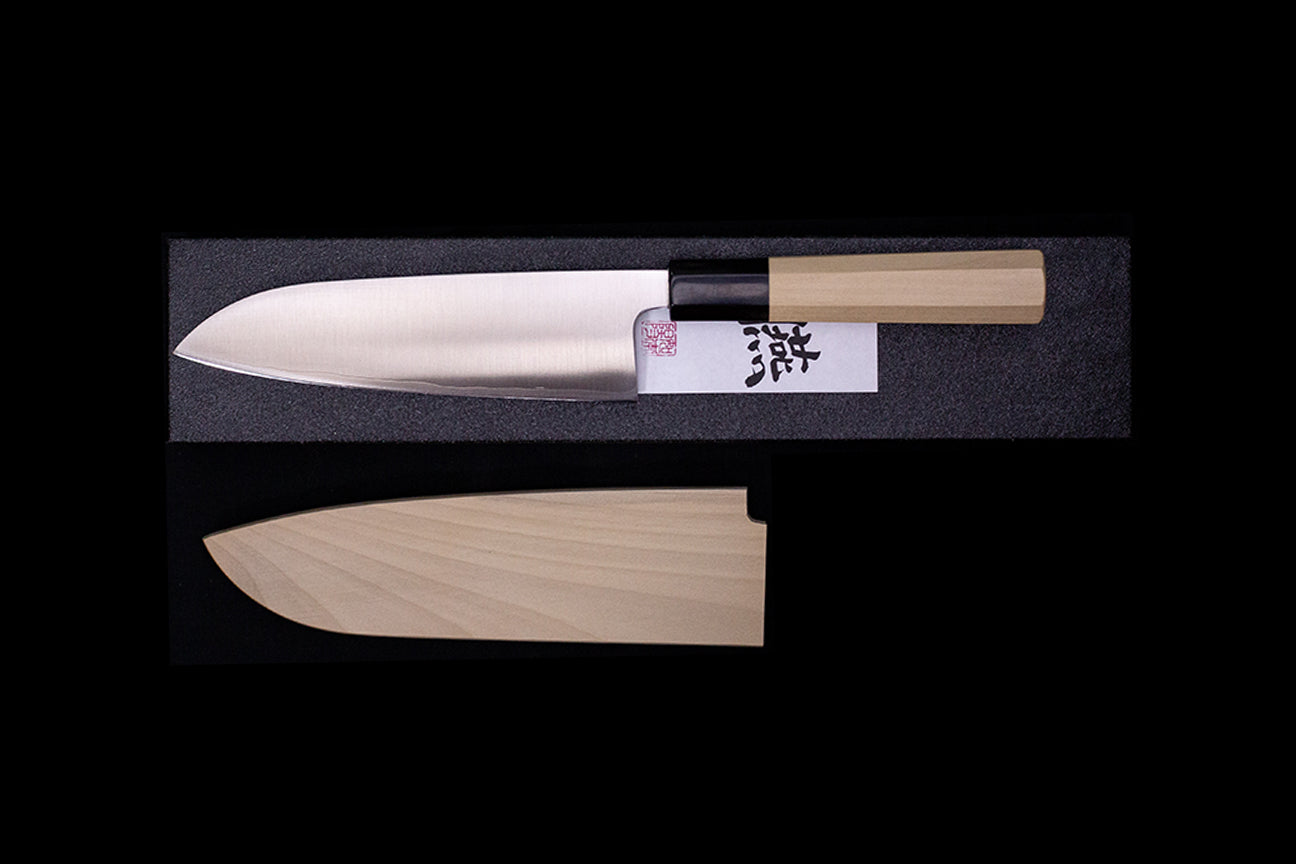 En 165mm Ginsanko Wa-Santoku