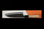 Gesshin Ajikataya 180mm White #2 Kurouchi Wa-Santoku (No Saya)