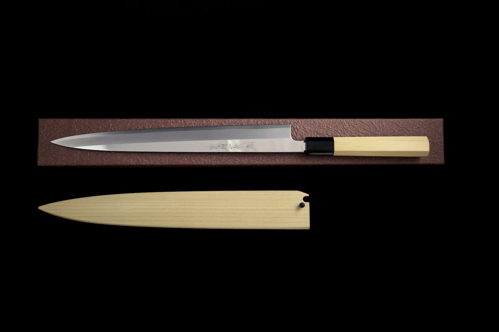 Gesshin Ittetsu 300mm Fushuko Hon-Kasumi Yanagiba