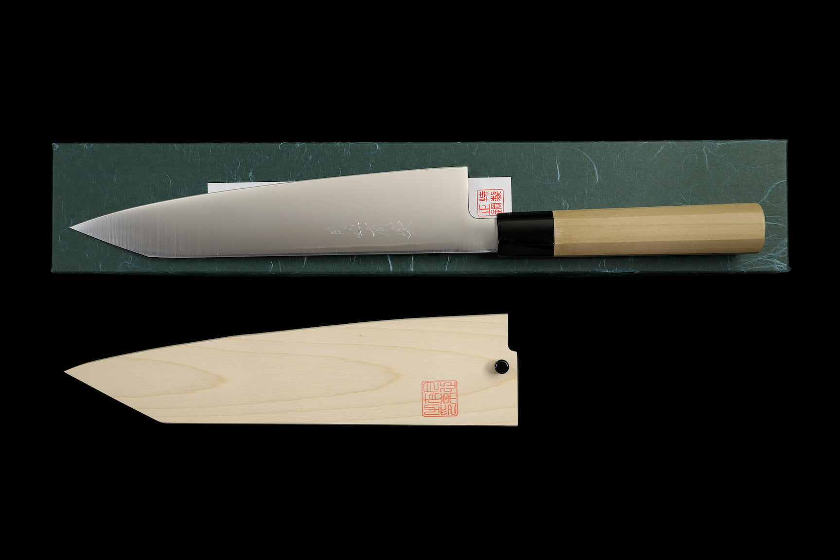 Gesshin Uraku 240mm VG1 Kiritsuke Wa-Gyuto