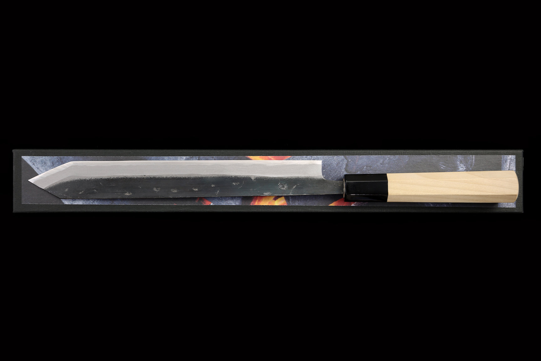 Zakuri 240mm Blue #1 Kurouchi Katsuo Bocho