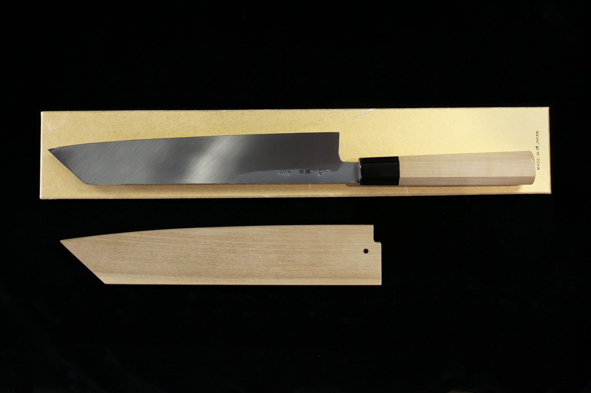 Gesshin Uraku 270mm Blue #2 Left-Handed Kiritsuke
