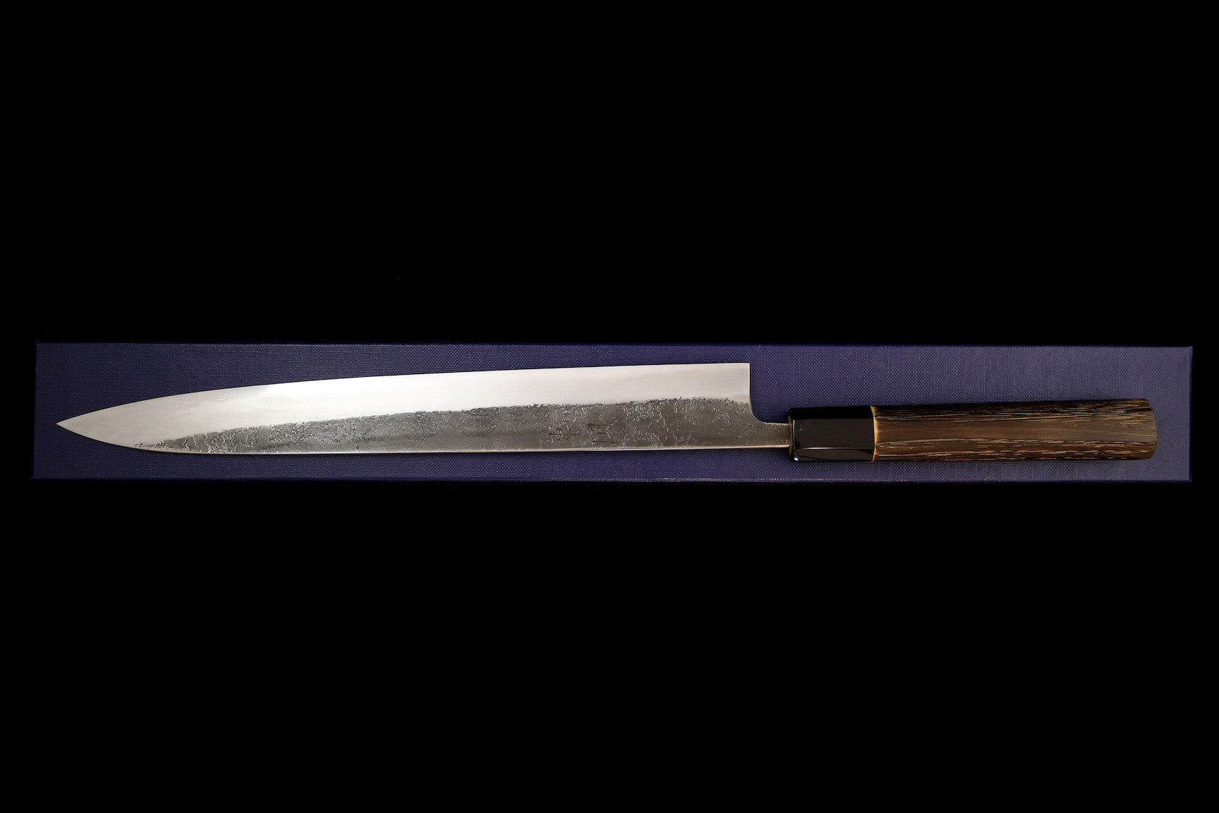 Kochi 270mm Kurouchi Stainless Clad Carbon Wa-Sujihiki