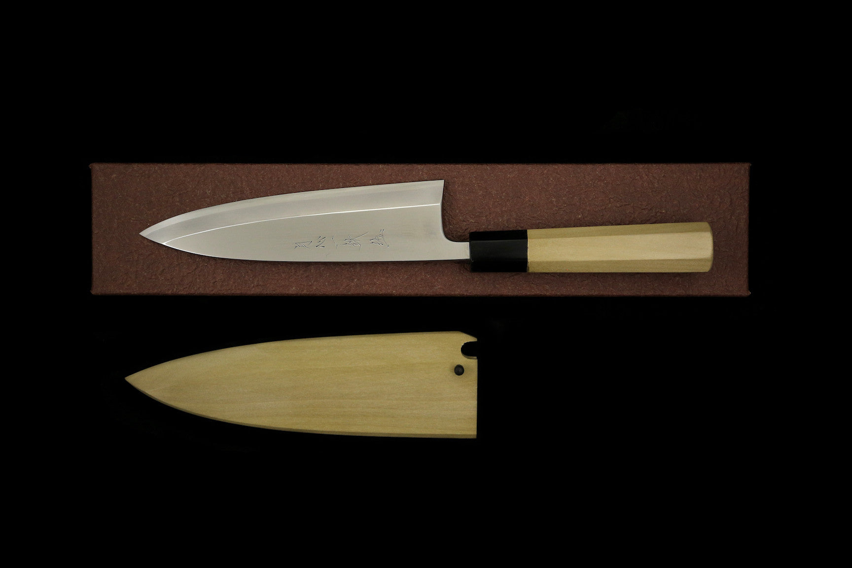 Gesshin Ittetsu 180mm Fushuko Hon-Kasumi Deba