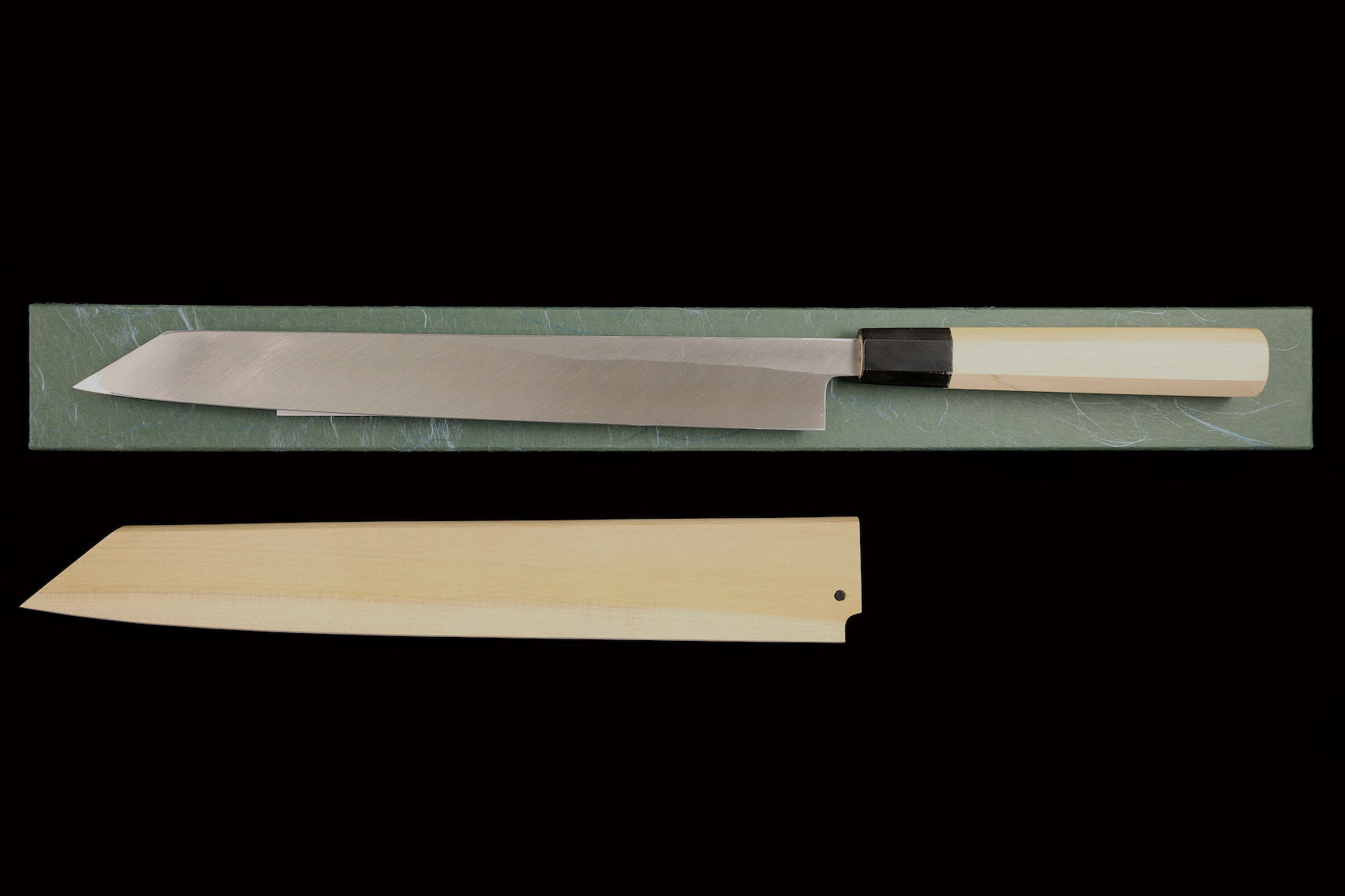 Gesshin Uraku 300mm White #2 Kiritsuke Yanagiba