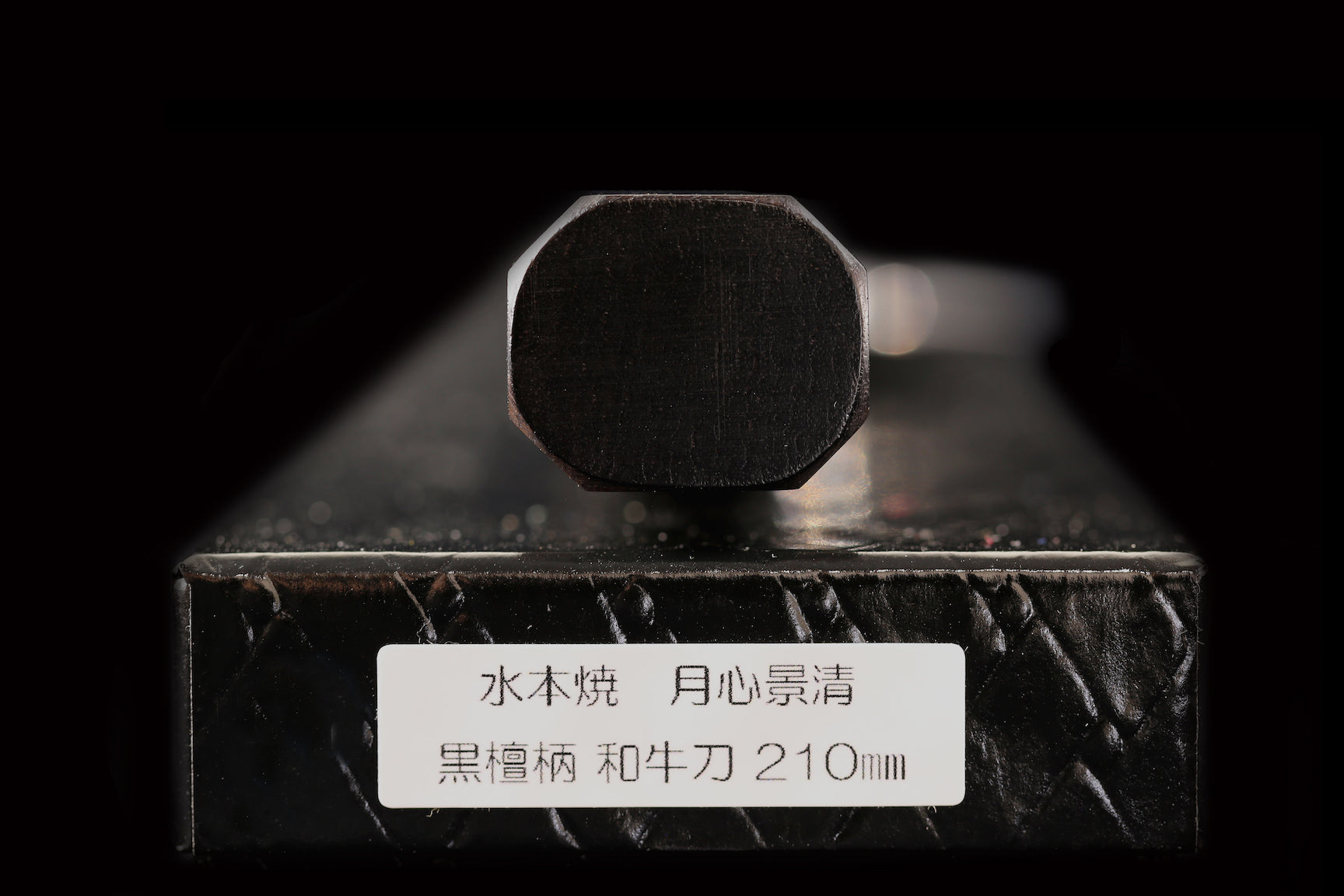 Gesshin Kagekiyo 210mm White #2 Mizu-Honyaki Wa-Gyuto