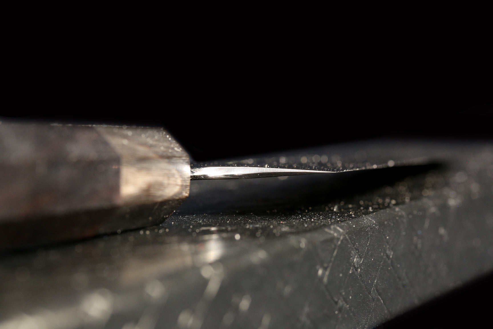 Gesshin Kagekiyo 210mm White #2 Mizu-Honyaki Shinogi-Ari Wa-Gyuto