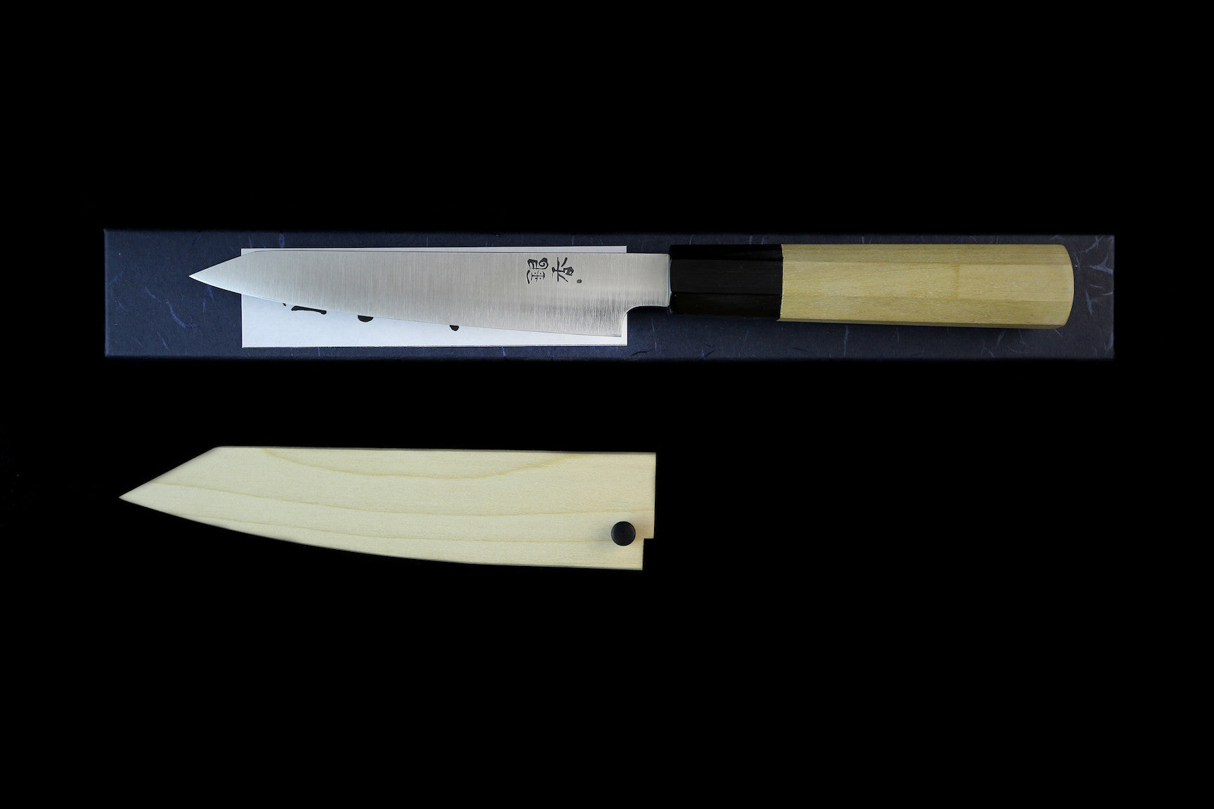 Gesshin Ginga 150mm Stainless Left Handed Wa-Hankotsu