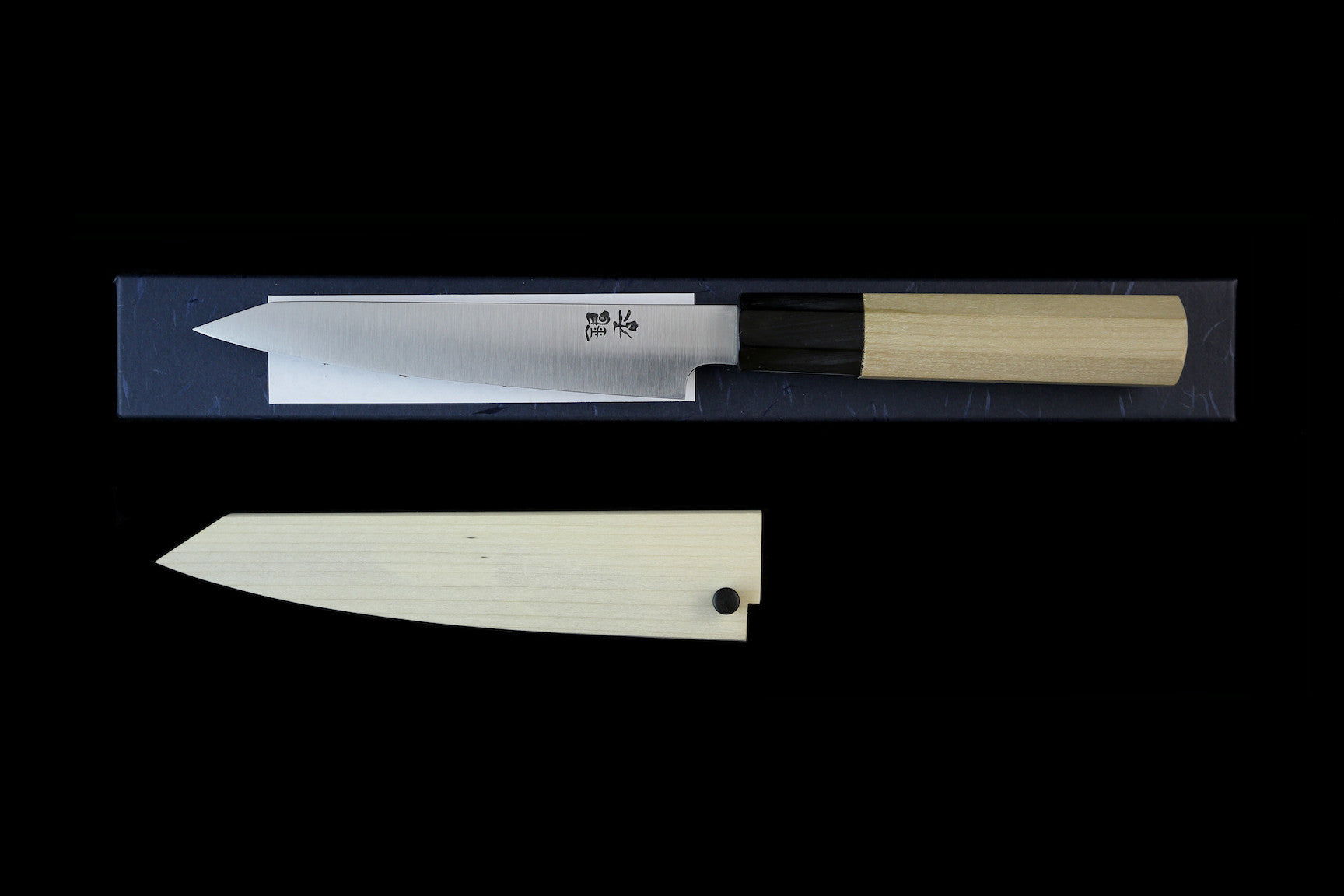 Gesshin Ginga 150mm Carbon Left-Handed Wa-Hankotsu