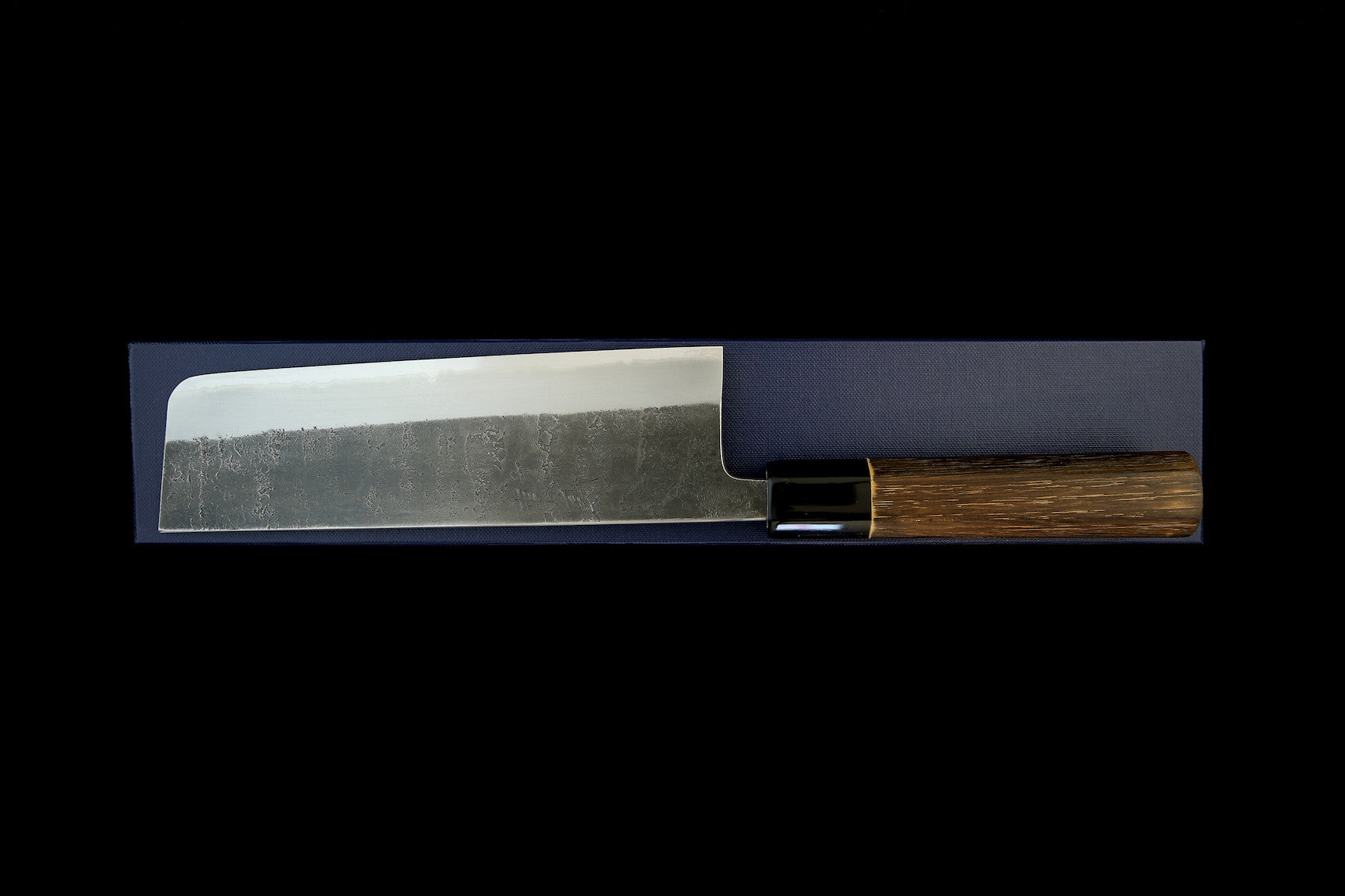 Kochi 180mm Kurouchi Stainless Clad Carbon Nakiri