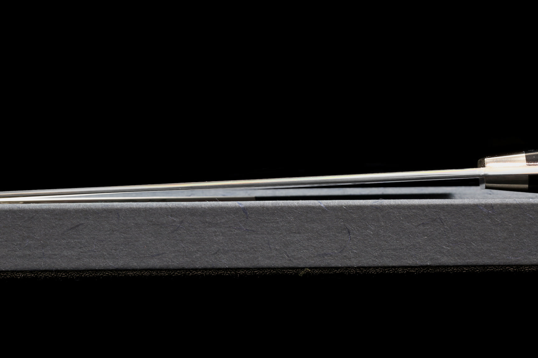 Gesshin Ginga 240mm White #2 Honyaki Gyuto with Black Micarta Handle