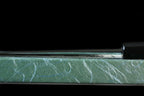 Gesshin Uraku 165mm SKD Santoku with Lacquerware Handle and Saya