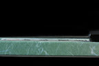 Gesshin Uraku 150mm Stainless Wa-Petty with Red Lacquerware Saya and Handle