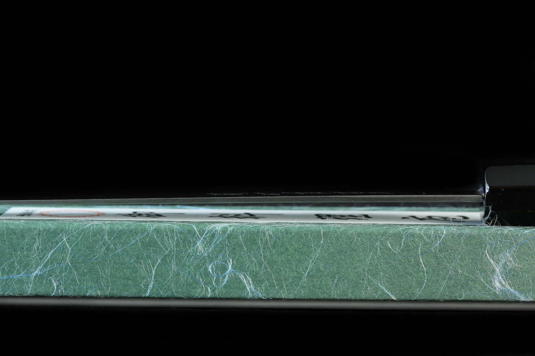 Gesshin Uraku 150mm Stainless Wa-Petty with Red Lacquerware Saya and Handle