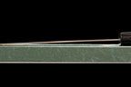 Gesshin Uraku 210mm Stainless Wa-Gyuto with Red Lacquerware Handle and Saya