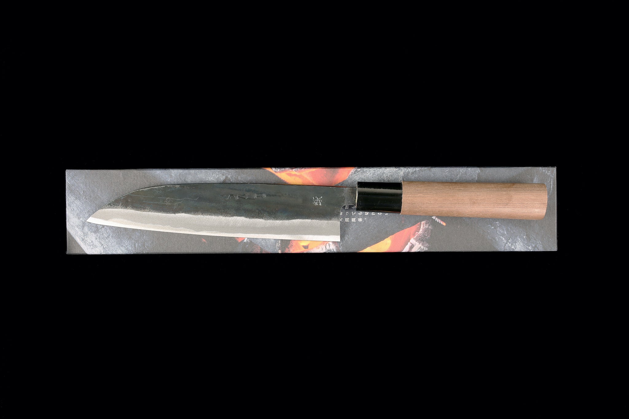 Zakuri 180mm Blue Super Kurouchi Tosagata Bocho