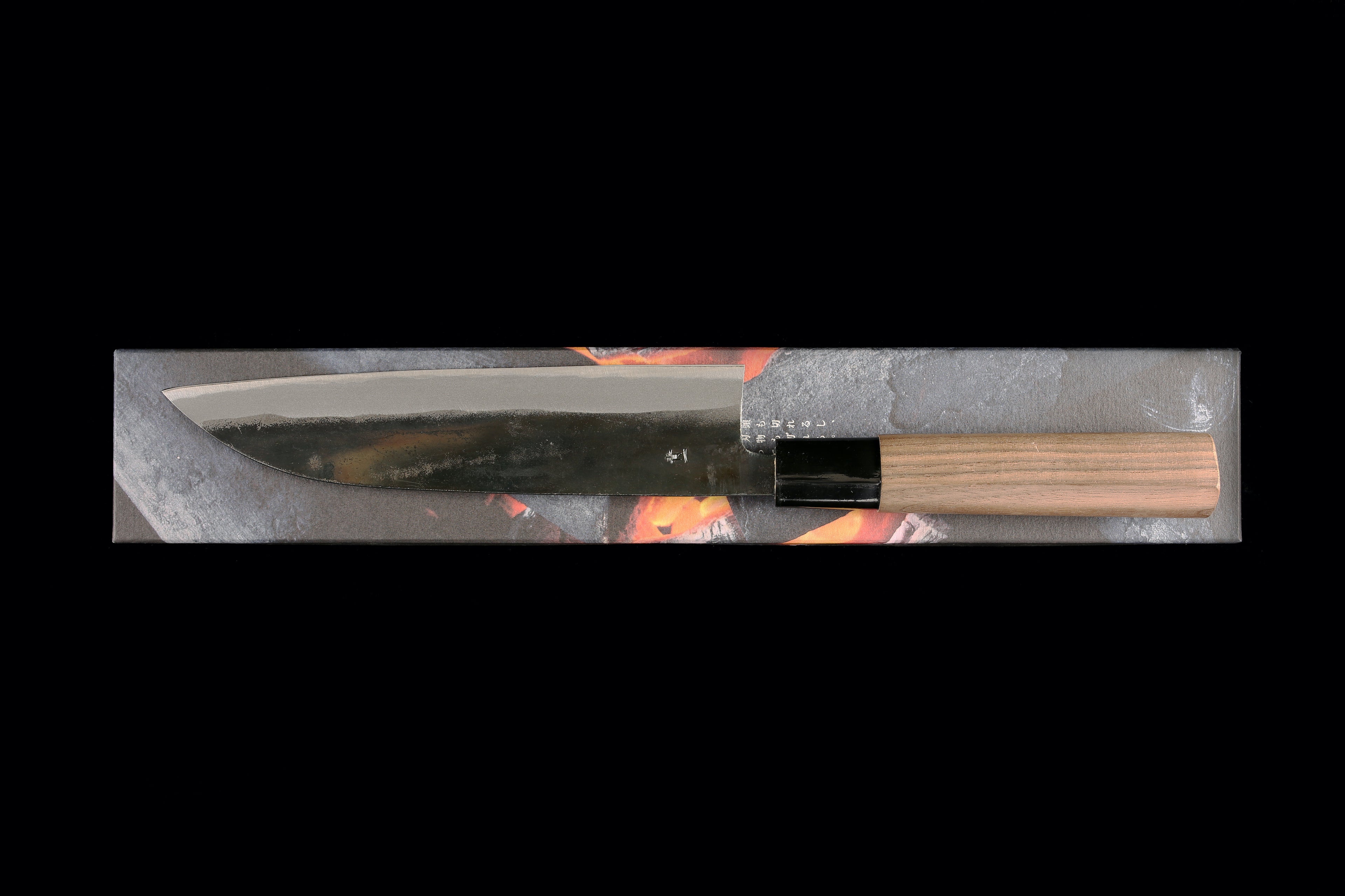 Zakuri 180mm Blue #1 Kurouchi Tosagata Bocho