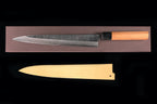 Yoshimi Echizen 270mm Stainless Clad Blue Super Kurouchi Wa-Sujihiki