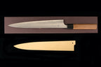 Yoshimi Echizen 270mm Stainless Clad White #2 Migaki Wa-Sujihiki