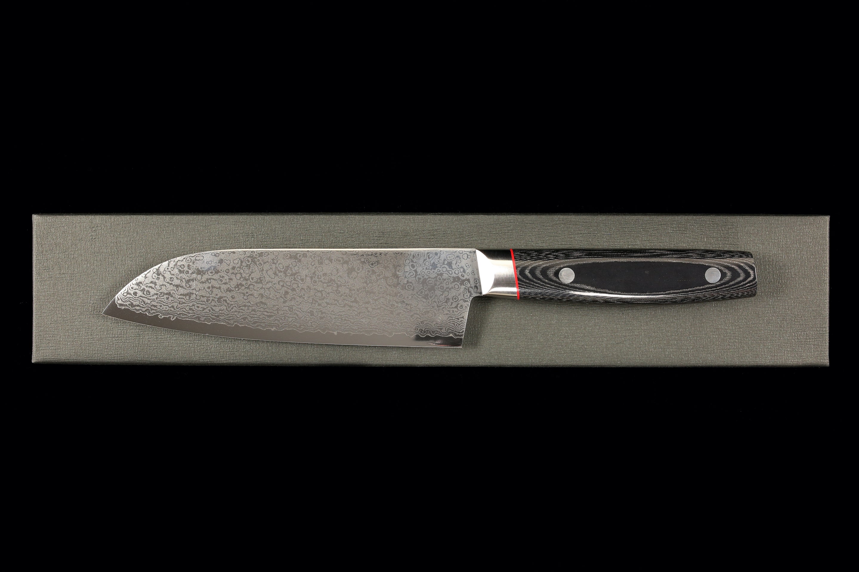 Matsu 170mm Damascus Santoku