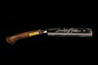Gesshin Outdoor 240mm Blue #2 Kurouchi Koshi-Nata with Dragon Engraving