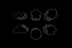 Vegetable Mold Set of 6 Kinds (Large)