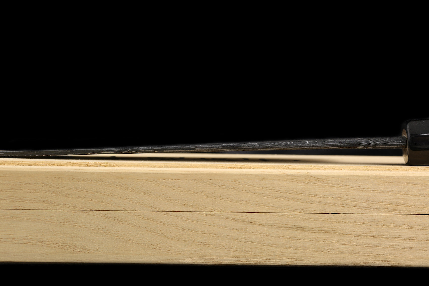 Tsukasa 150mm White Steel Unryu Kurouchi Damascus Wa-Petty