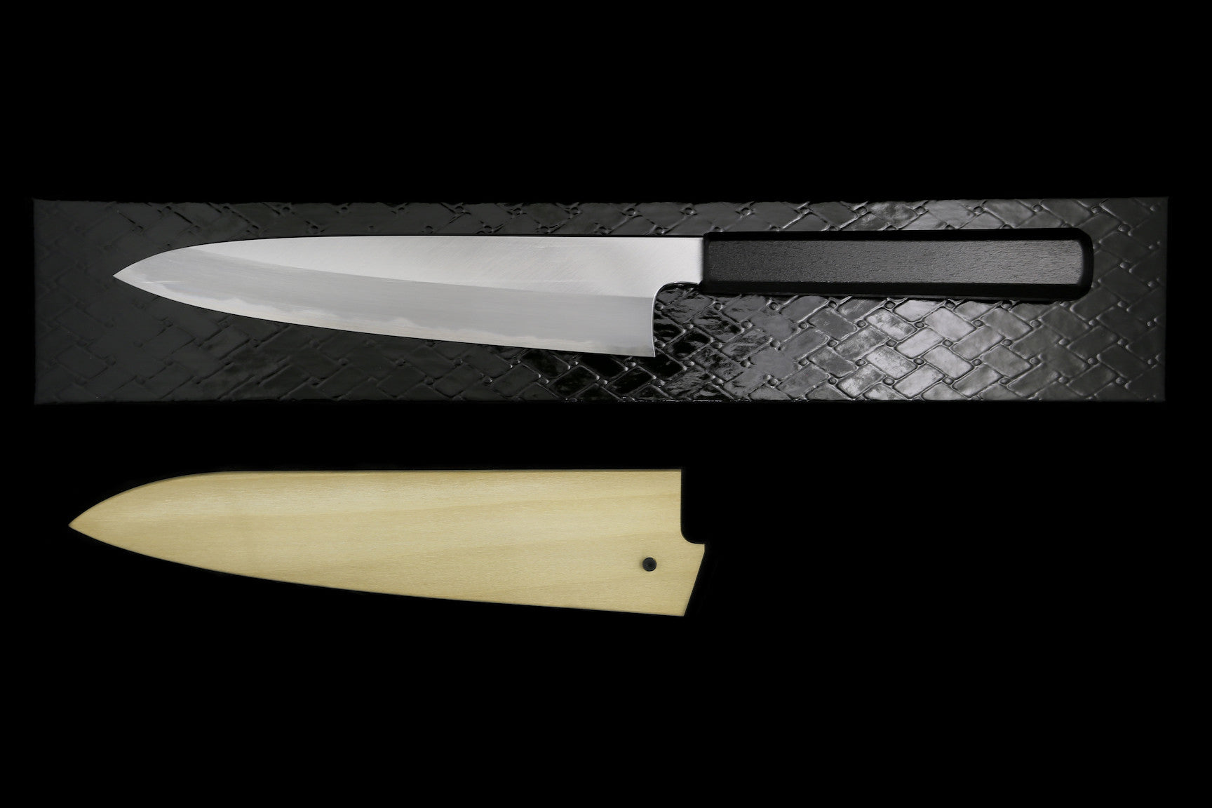 Nami Steak Knife Set 4PC Set Mahogany - Japanese Knife Imports