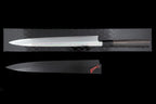 Gesshin Kagekiyo 300mm White #1 Yanagiba with Ebony Handle